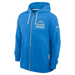 Los Angeles Chargers Sideline Standard Issue Utility Player Dri-FIT Full-Zip Hoodie - Powder Blue | Nike cheap