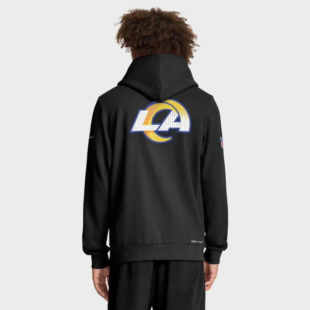 Los Angeles Rams Sideline Standard Issue Utility Player Dri-FIT Full-Zip Hoodie - Black | Nike cheap