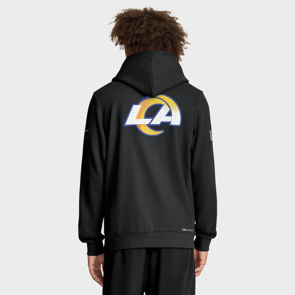 Los Angeles Rams Sideline Standard Issue Utility Player Dri-FIT Full-Zip Hoodie - Black | Nike cheap