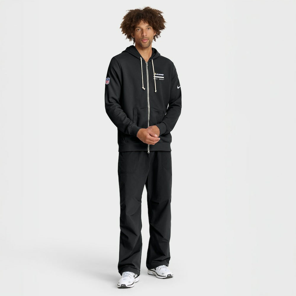Los Angeles Rams Sideline Standard Issue Utility Player Dri-FIT Full-Zip Hoodie - Black | Nike cheap