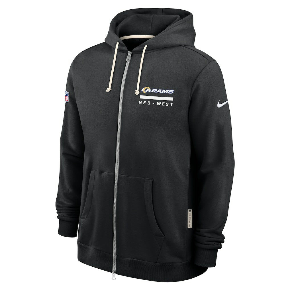 Los Angeles Rams Sideline Standard Issue Utility Player Dri-FIT Full-Zip Hoodie - Black | Nike cheap