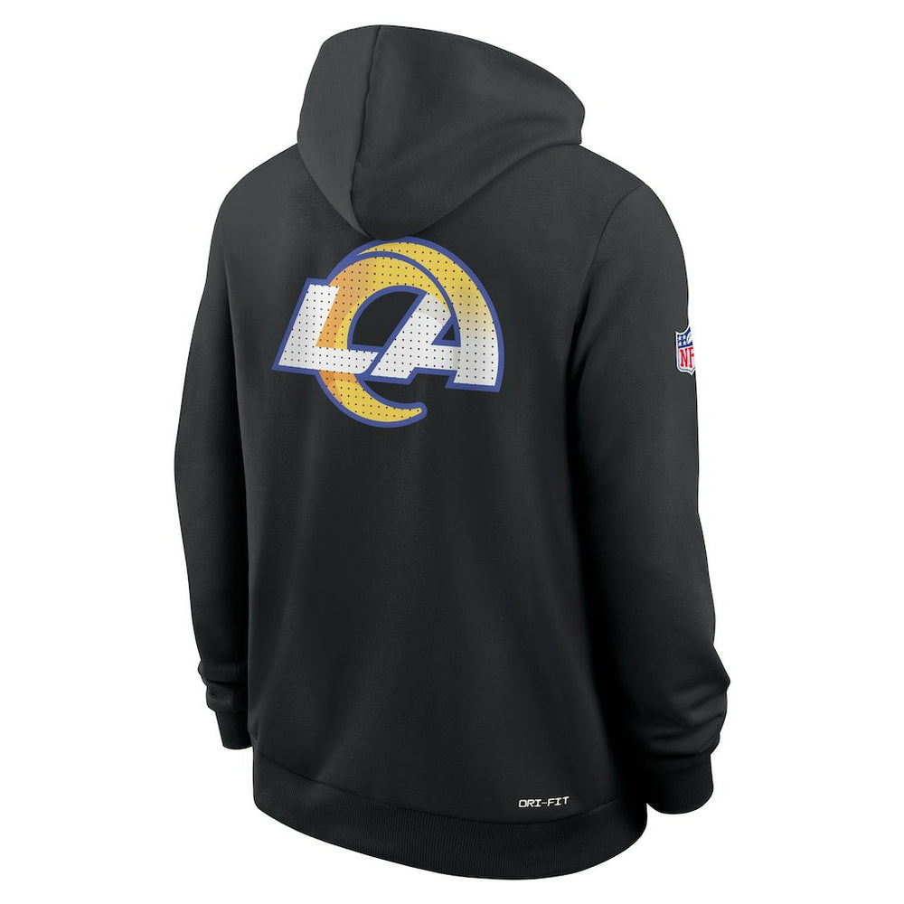 Los Angeles Rams Sideline Standard Issue Utility Player Dri-FIT Full-Zip Hoodie - Black | Nike cheap