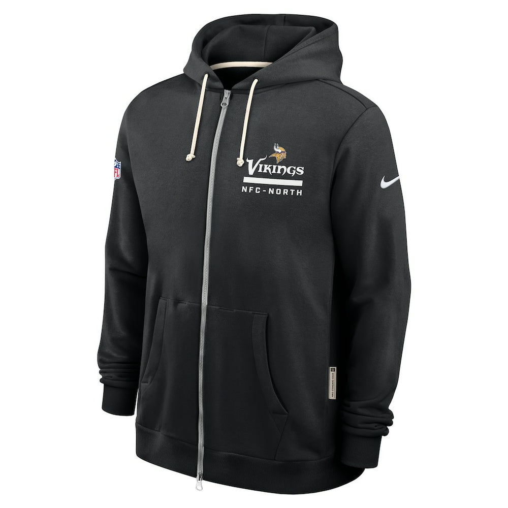 Minnesota Vikings Sideline Standard Issue Utility Player Dri-FIT Full-Zip Hoodie - Black | Nike sale