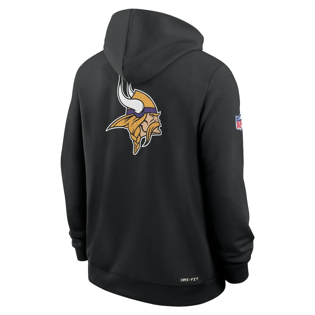 Minnesota Vikings Sideline Standard Issue Utility Player Dri-FIT Full-Zip Hoodie - Black | Nike sale