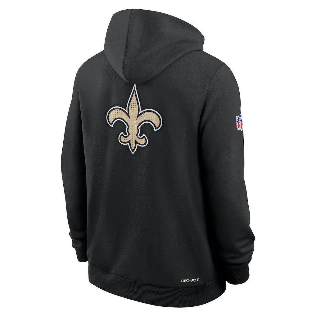New Orleans Saints Sideline Standard Issue Utility Player Dri-FIT Full-Zip Hoodie - Black | Nike for sale