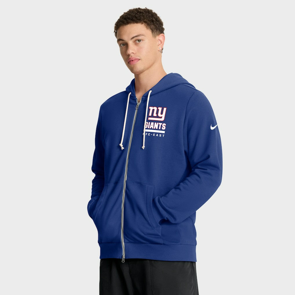 New York Giants Sideline Standard Issue Utility Player Dri-FIT Full-Zip Hoodie - Royal | Nike cheap