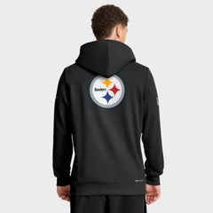 Pittsburgh Steelers Sideline Standard Issue Utility Player Dri-FIT Full-Zip Hoodie - Black | Nike outlet