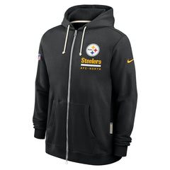 Pittsburgh Steelers Sideline Standard Issue Utility Player Dri-FIT Full-Zip Hoodie - Black | Nike outlet