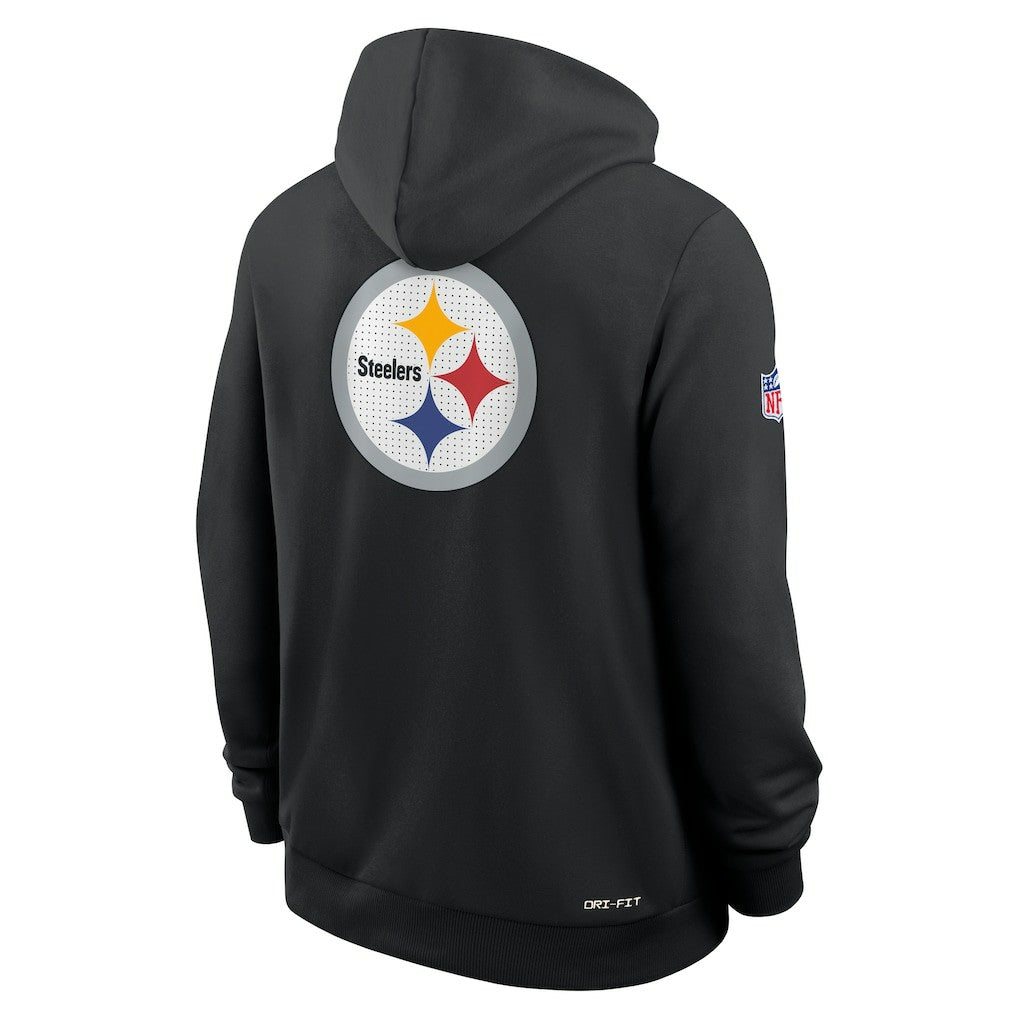 Pittsburgh Steelers Sideline Standard Issue Utility Player Dri-FIT Full-Zip Hoodie - Black | Nike outlet