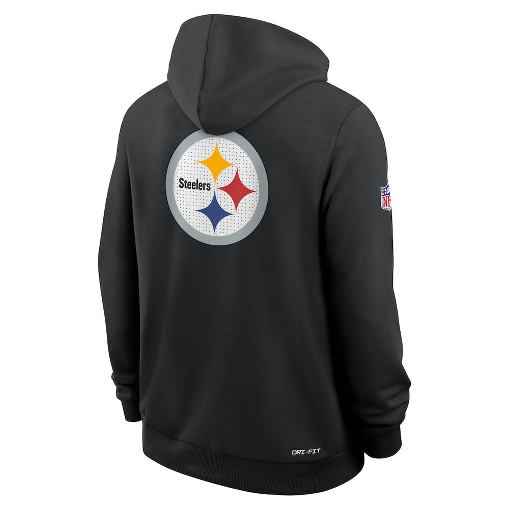 Pittsburgh Steelers Sideline Standard Issue Utility Player Dri-FIT Full-Zip Hoodie - Black | Nike outlet