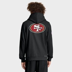 San Francisco 49ers Sideline Standard Issue Utility Player Dri-FIT Full-Zip Hoodie - Black | Nike outlet