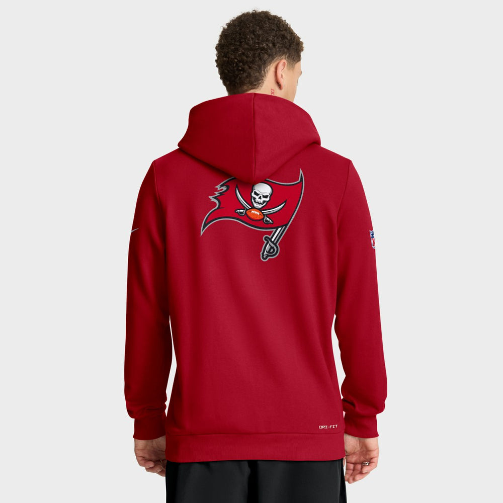 Tampa Bay Buccaneers Sideline Standard Issue Utility Player Dri-FIT Full-Zip Hoodie - Red | Nike discount