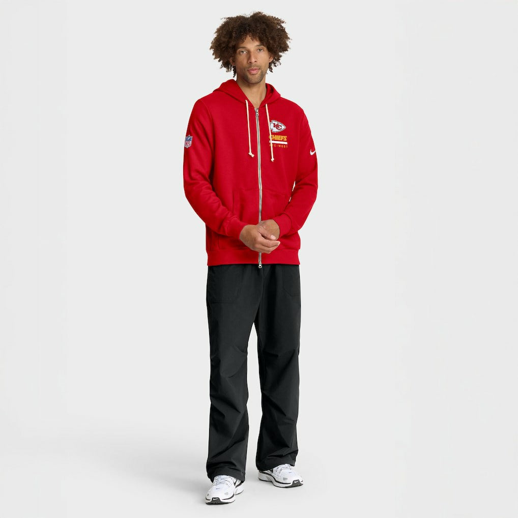 Kansas City Chiefs Sideline Standard Issue Utility Player Dri-FIT Full-Zip Hoodie - Red | Nike on sale