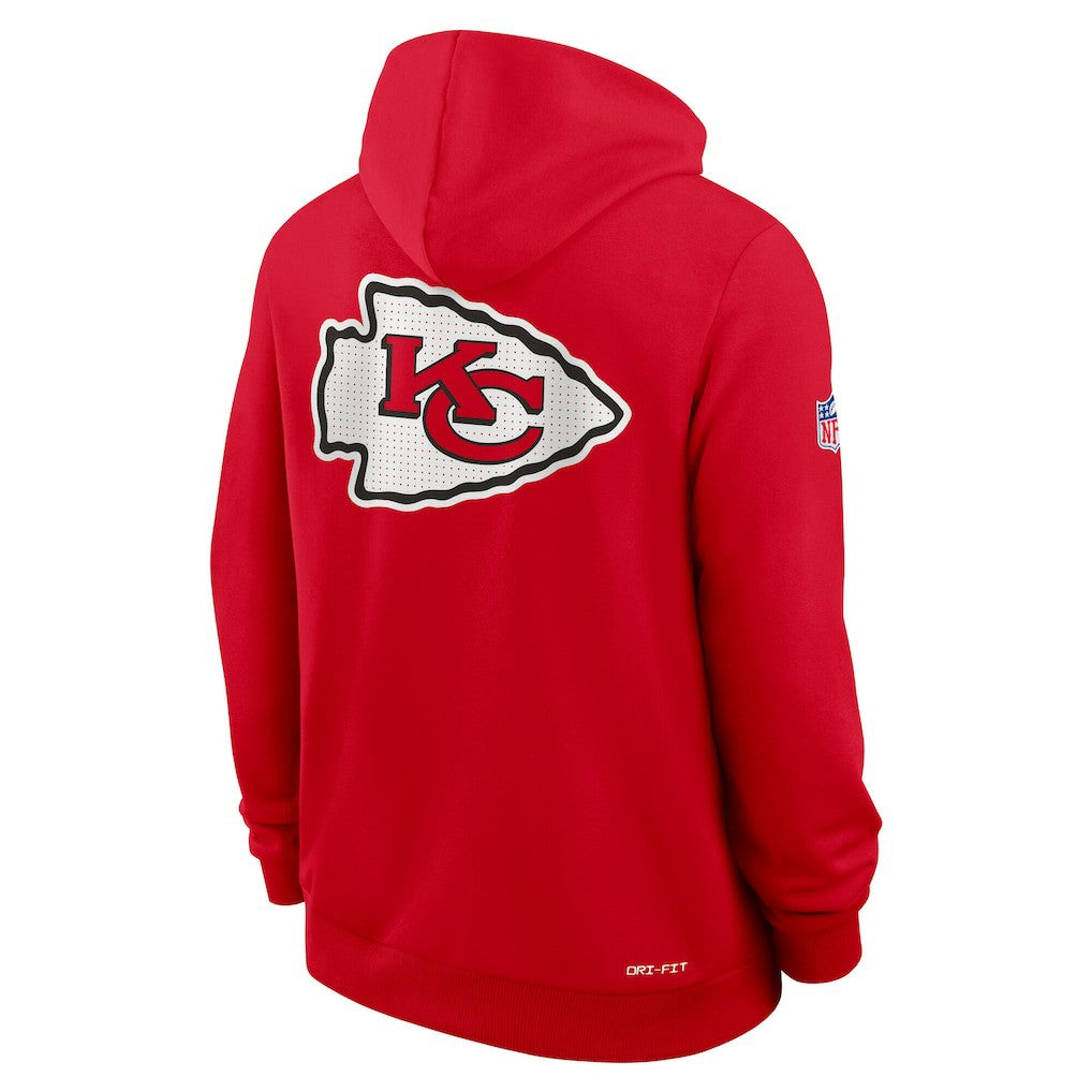 Kansas City Chiefs Sideline Standard Issue Utility Player Dri-FIT Full-Zip Hoodie - Red | Nike on sale