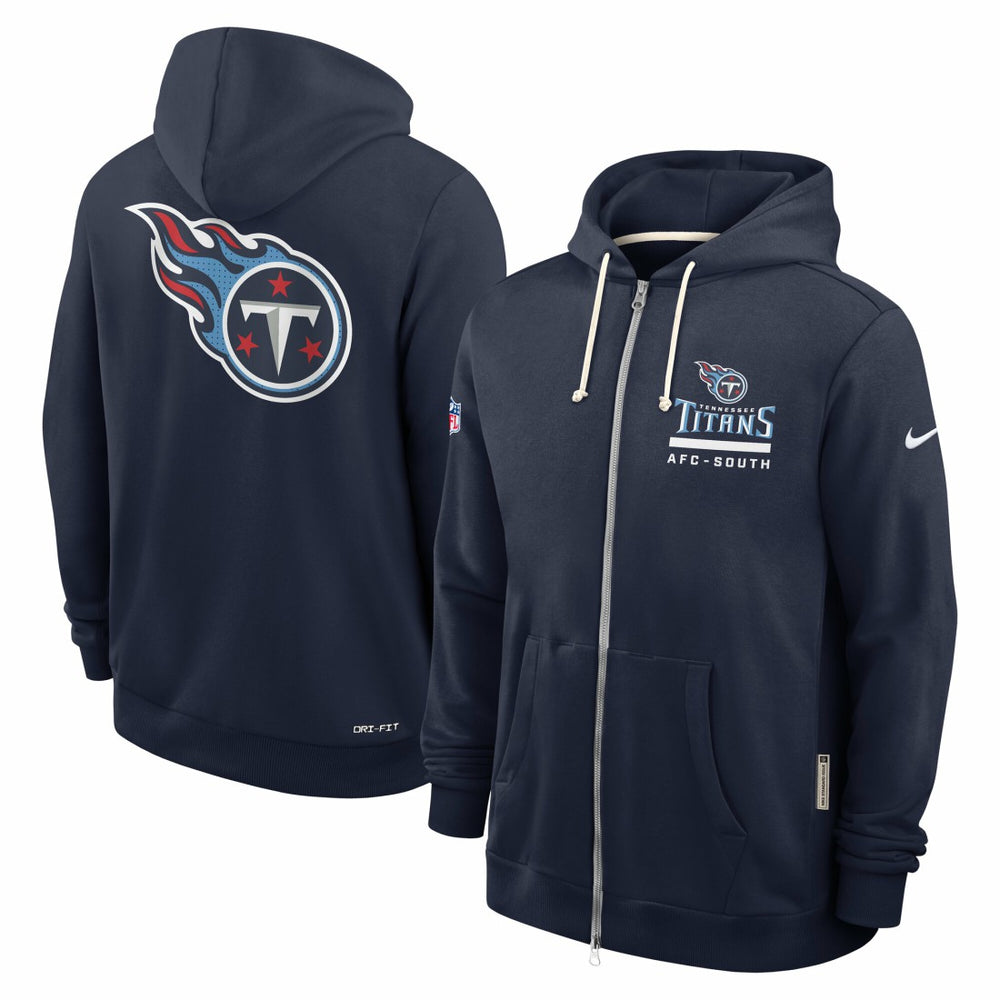 Tennessee Titans Sideline Standard Issue Utility Player Dri-FIT Full-Zip Hoodie - Navy | Nike online