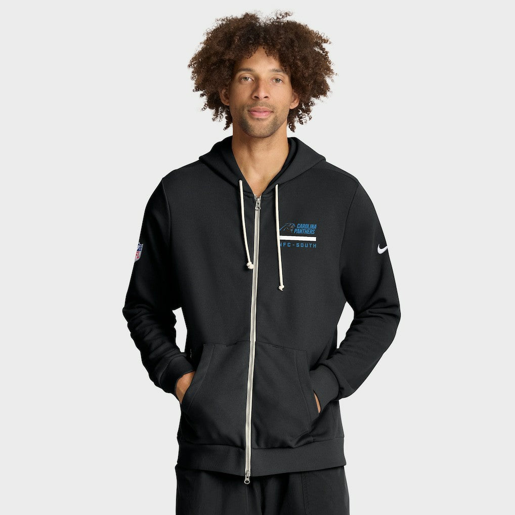 Carolina Panthers Sideline Standard Issue Utility Player Dri-FIT Full-Zip Hoodie - Black | Nike online