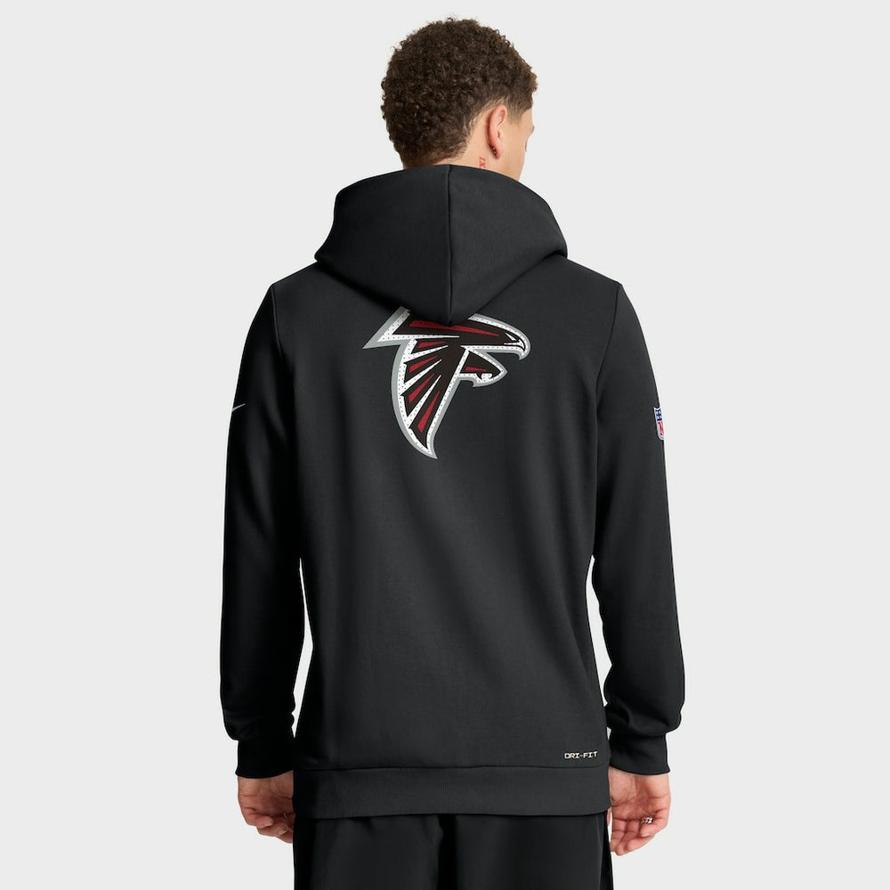 Atlanta Falcons Sideline Standard Issue Utility Player Dri-FIT Full-Zip Hoodie - Black | Nike on sale