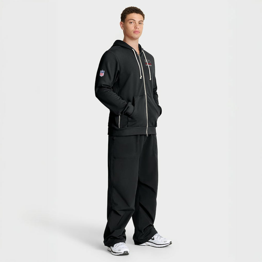 Atlanta Falcons Sideline Standard Issue Utility Player Dri-FIT Full-Zip Hoodie - Black | Nike on sale