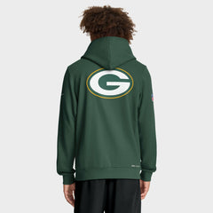 Green Bay Packers Sideline Standard Issue Utility Player Dri-FIT Full-Zip Hoodie - Green | Nike for sale