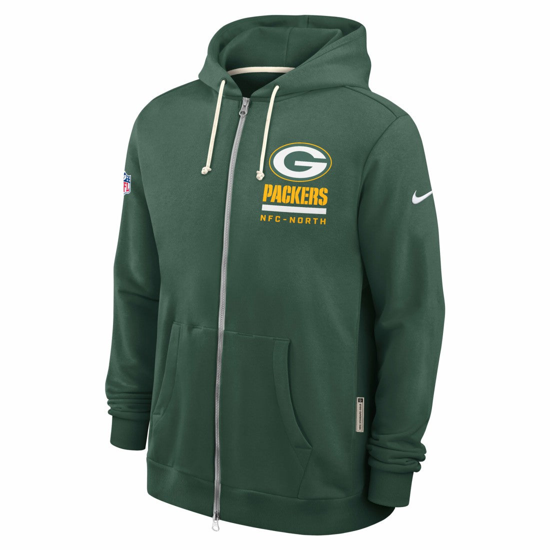 Green Bay Packers Sideline Standard Issue Utility Player Dri-FIT Full-Zip Hoodie - Green | Nike for sale