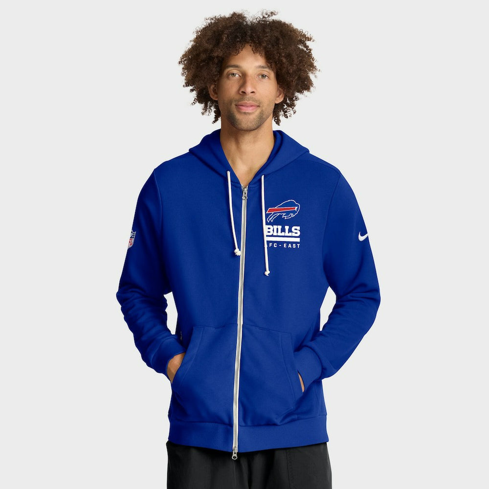 Buffalo Bills Sideline Standard Issue Utility Player Dri-FIT Full-Zip Hoodie - Royal | Nike cheap
