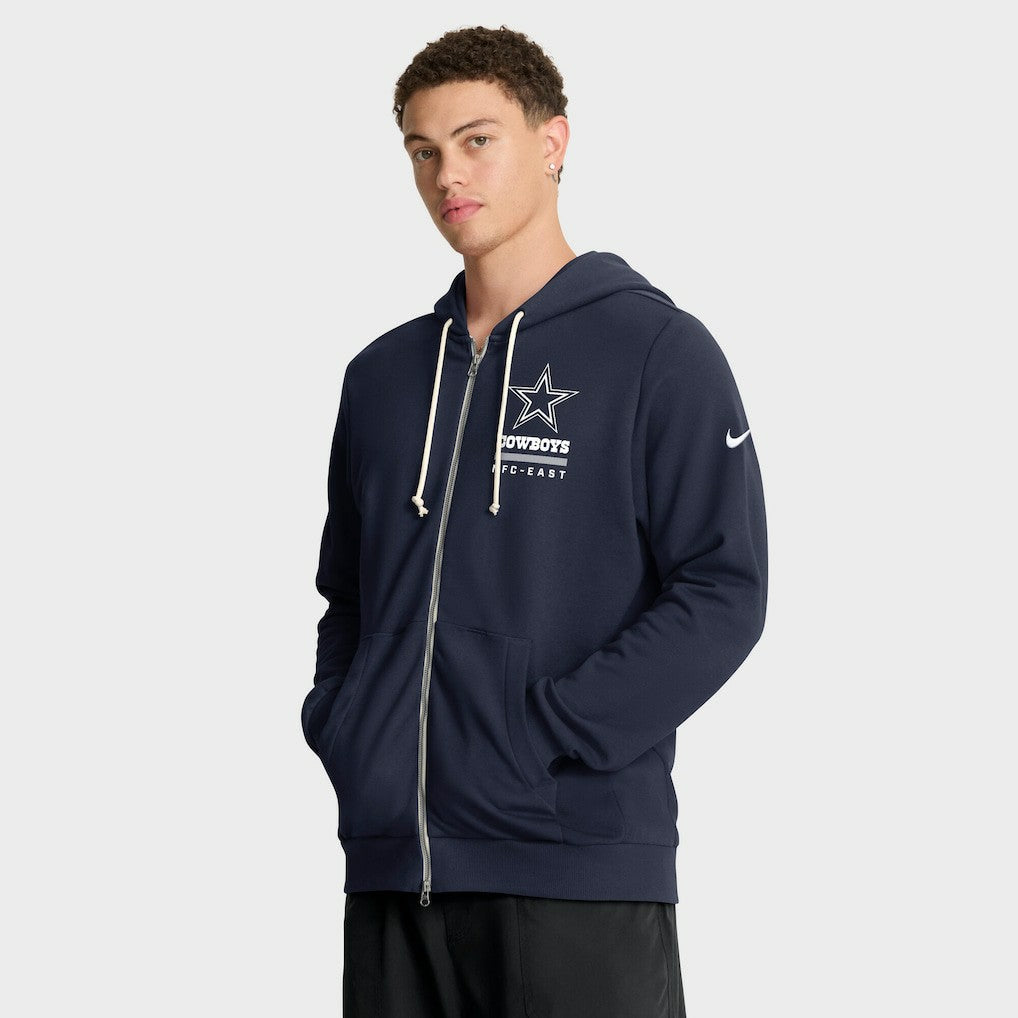 Dallas Cowboys Sideline Standard Issue Utility Player Dri-FIT Full-Zip Hoodie - Navy | Nike cheap