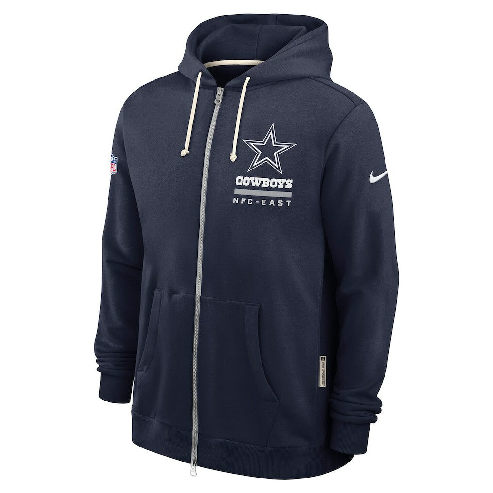 Dallas Cowboys Sideline Standard Issue Utility Player Dri-FIT Full-Zip Hoodie - Navy | Nike cheap