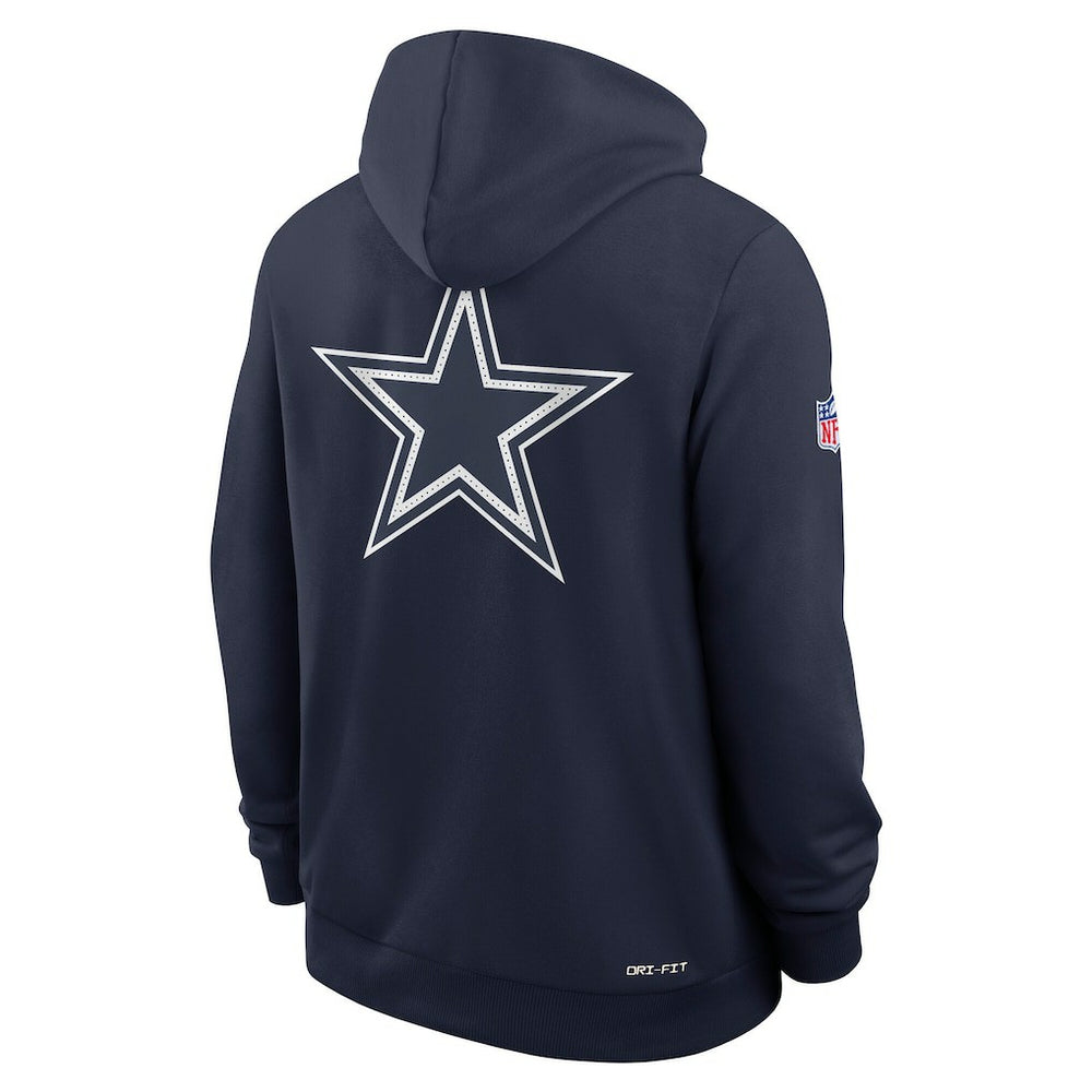 Dallas Cowboys Sideline Standard Issue Utility Player Dri-FIT Full-Zip Hoodie - Navy | Nike cheap