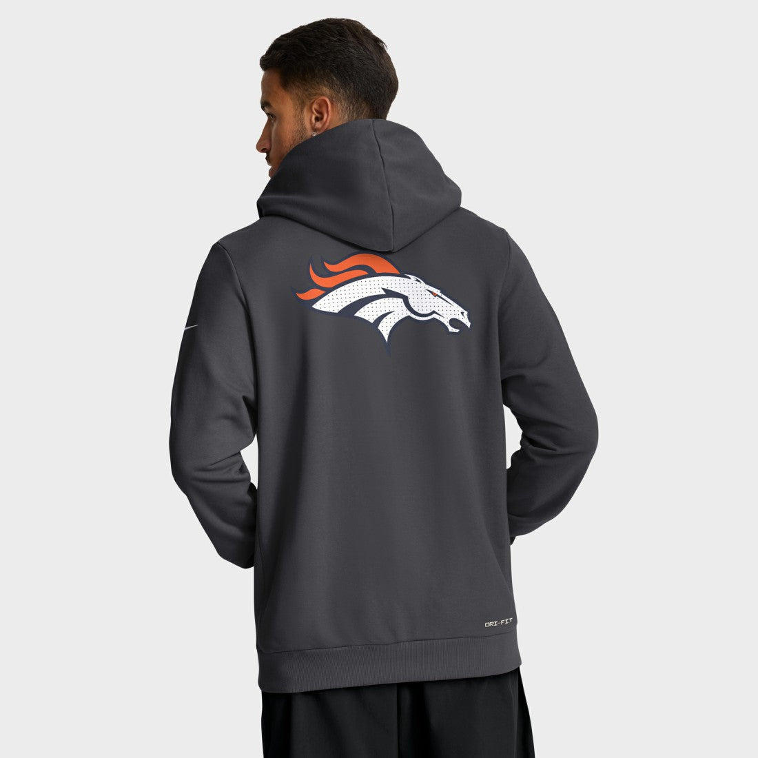 Denver Broncos Sideline Standard Issue Utility Player Dri-FIT Full-Zip Hoodie - Anthracite | Nike sale