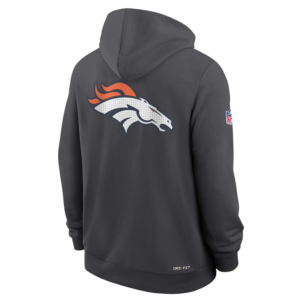 Denver Broncos Sideline Standard Issue Utility Player Dri-FIT Full-Zip Hoodie - Anthracite | Nike sale