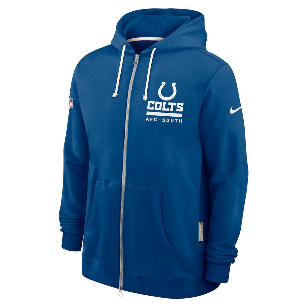 Indianapolis Colts Sideline Standard Issue Utility Player Dri-FIT Full-Zip Hoodie - Royal | Nike cheap