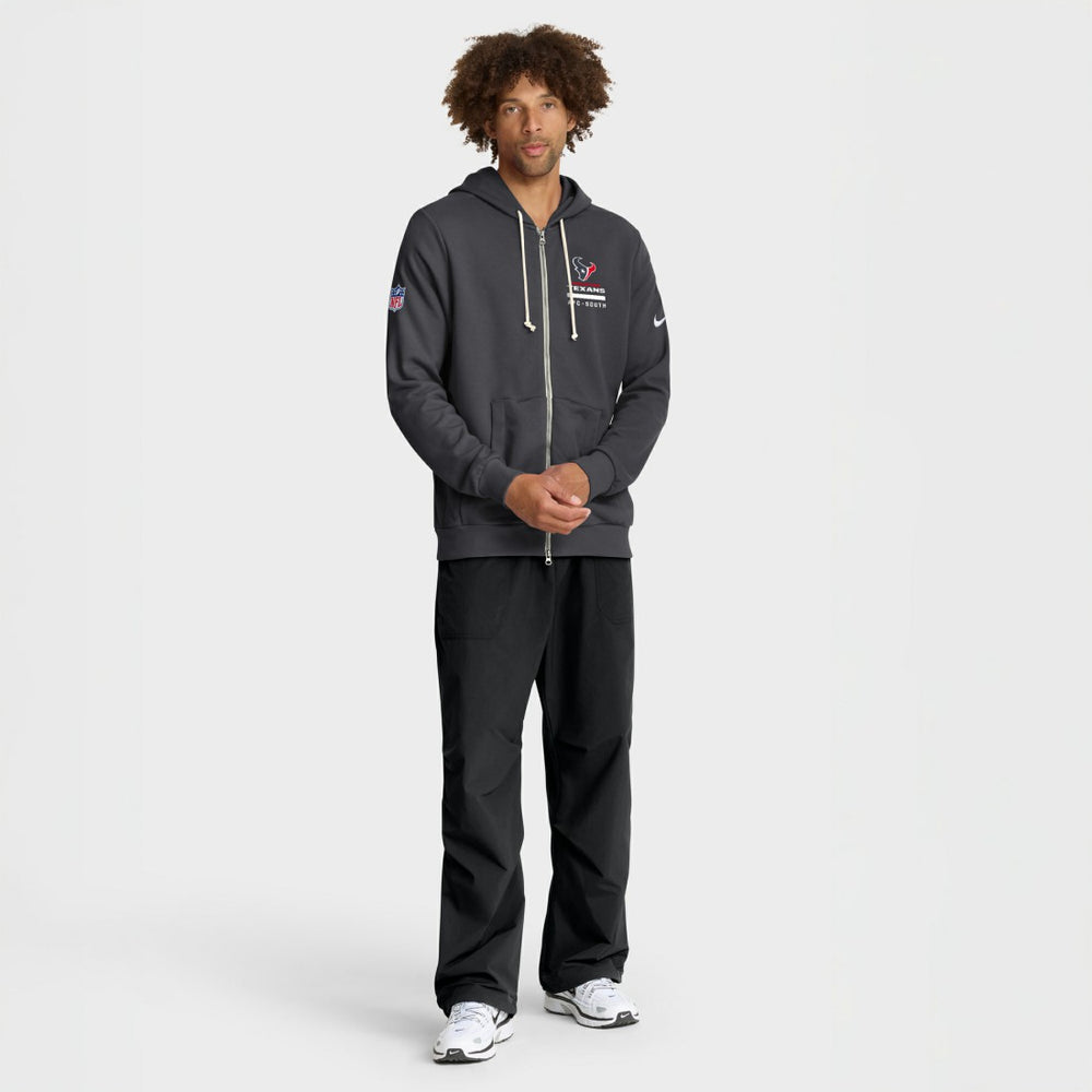 Houston Texans Sideline Standard Issue Utility Player Dri-FIT Full-Zip Hoodie - Anthracite | Nike discount
