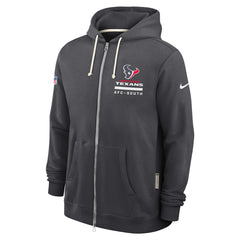 Houston Texans Sideline Standard Issue Utility Player Dri-FIT Full-Zip Hoodie - Anthracite | Nike discount