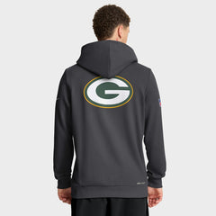 Green Bay Packers Sideline Standard Issue Utility Player Dri-FIT Full-Zip Hoodie - Anthracite | Nike sale