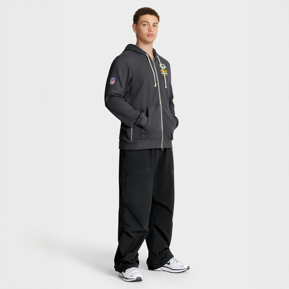 Green Bay Packers Sideline Standard Issue Utility Player Dri-FIT Full-Zip Hoodie - Anthracite | Nike sale