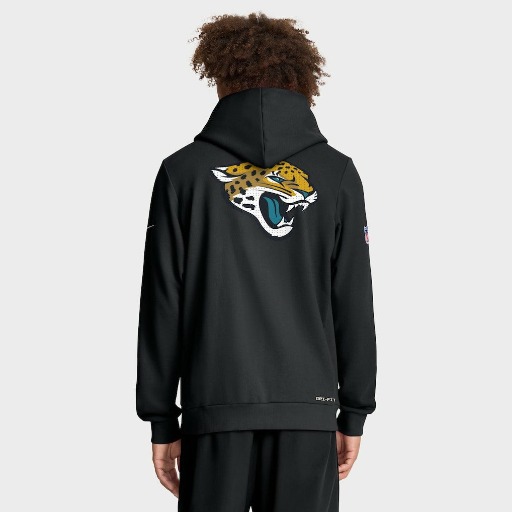 Jacksonville Jaguars Sideline Standard Issue Utility Player Dri-FIT Full-Zip Hoodie - Black | Nike sale