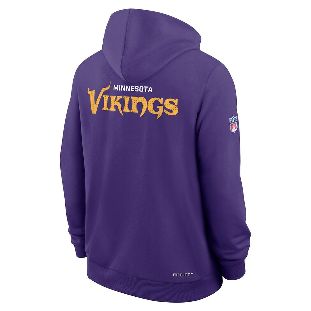 Minnesota Vikings Sideline Standard Issue Initial Home Dri-FIT Hoodie - Purple | Nike on sale