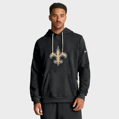 New Orleans Saints Sideline Standard Issue Initial Home Dri-FIT Hoodie - Black | Nike cheap