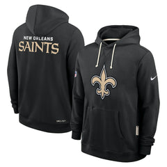 New Orleans Saints Sideline Standard Issue Initial Home Dri-FIT Hoodie - Black | Nike cheap