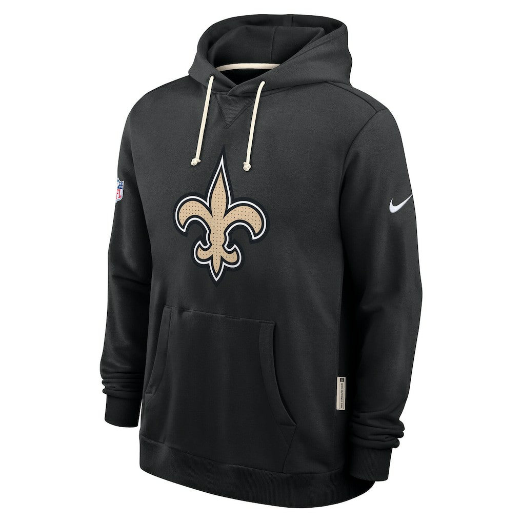New Orleans Saints Sideline Standard Issue Initial Home Dri-FIT Hoodie - Black | Nike cheap