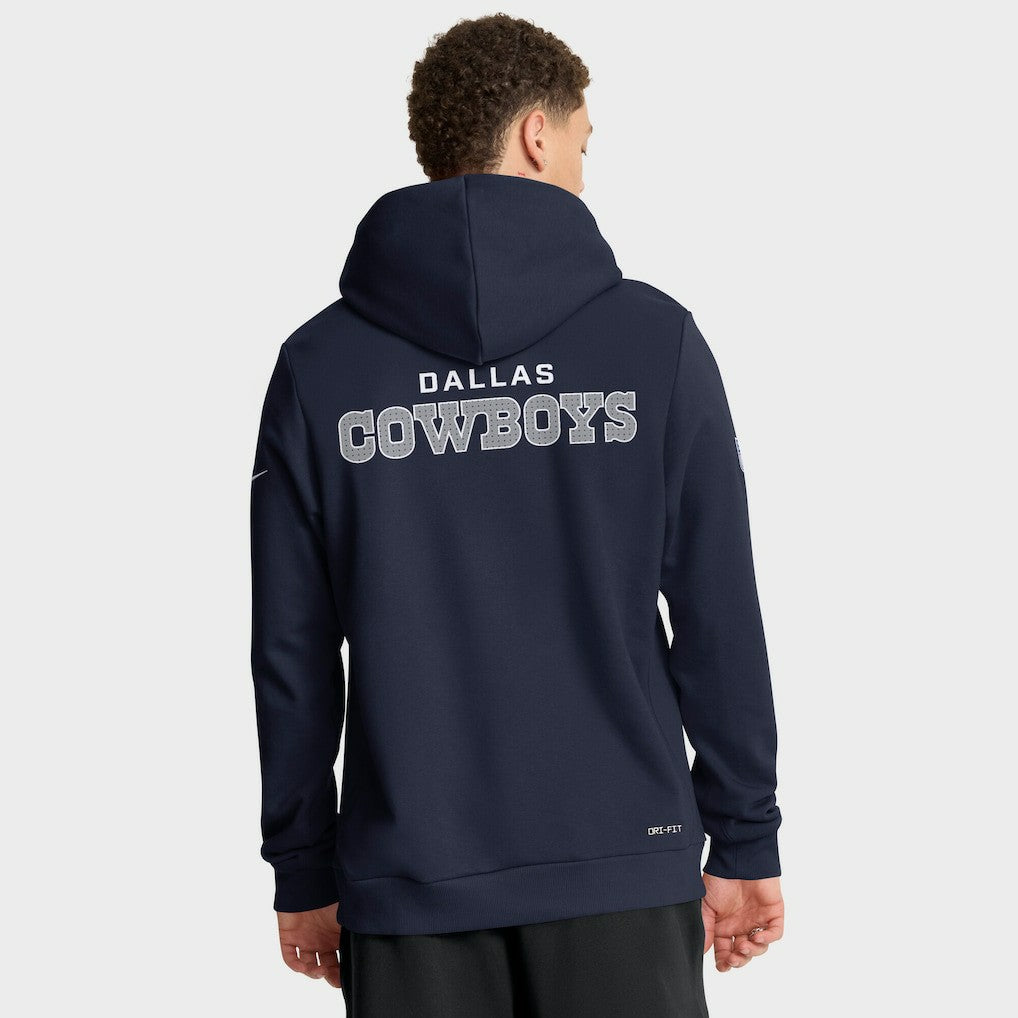 Dallas Cowboys Sideline Standard Issue Initial Home Dri-FIT Hoodie - Navy | Nike discount
