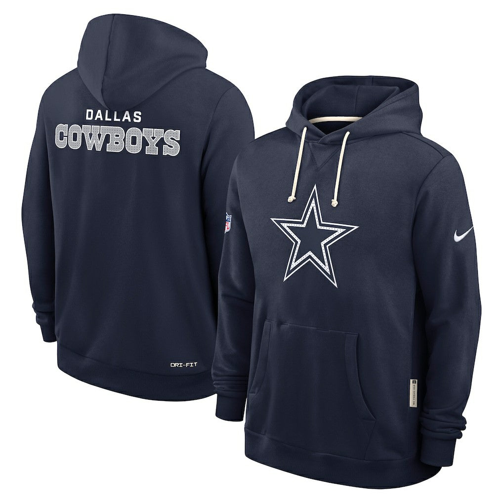 Dallas Cowboys Sideline Standard Issue Initial Home Dri-FIT Hoodie - Navy | Nike discount