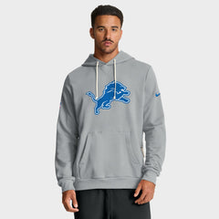 Detroit Lions Sideline Standard Issue Initial Home Dri-FIT Hoodie - Gray | Nike on sale