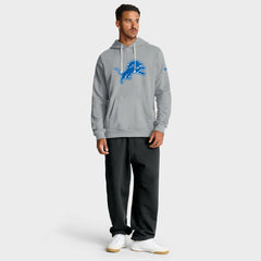 Detroit Lions Sideline Standard Issue Initial Home Dri-FIT Hoodie - Gray | Nike on sale