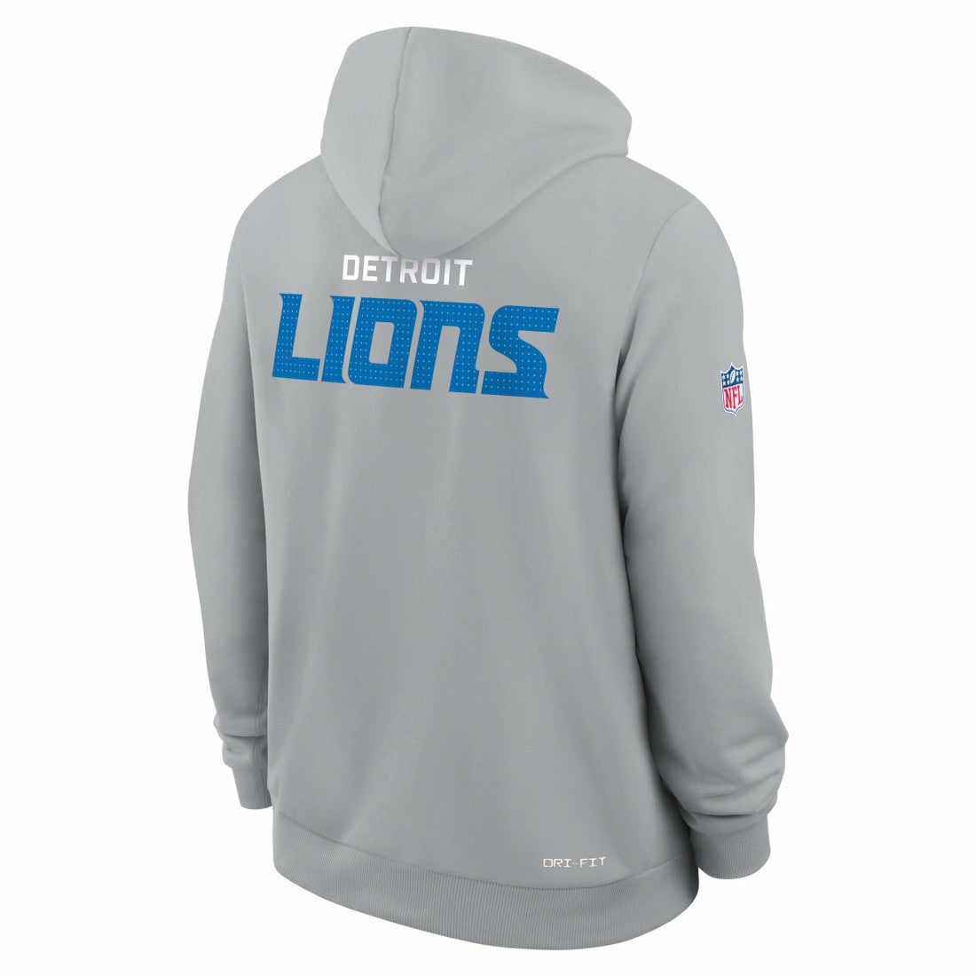 Detroit Lions Sideline Standard Issue Initial Home Dri-FIT Hoodie - Gray | Nike on sale