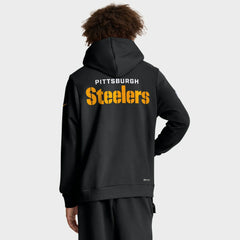 Pittsburgh Steelers Sideline Standard Issue Initial Home Dri-FIT Hoodie - Black | Nike sale
