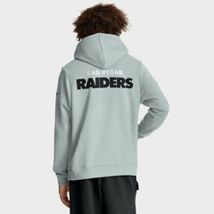 Las Vegas Raiders Sideline Standard Issue Initial Home Dri-FIT Hoodie - Silver | Nike outlet