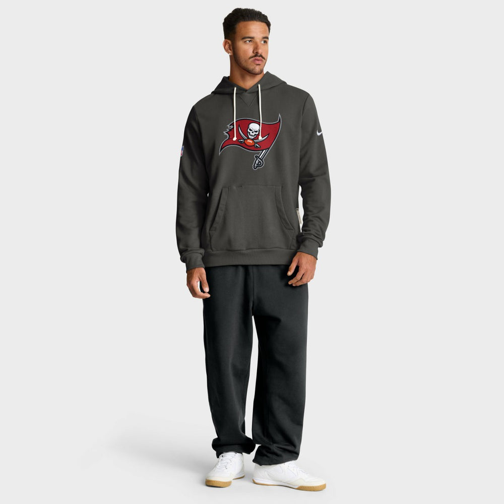 Tampa Bay Buccaneers Sideline Standard Issue Initial Home Dri-FIT Hoodie - Pewter | Nike sale