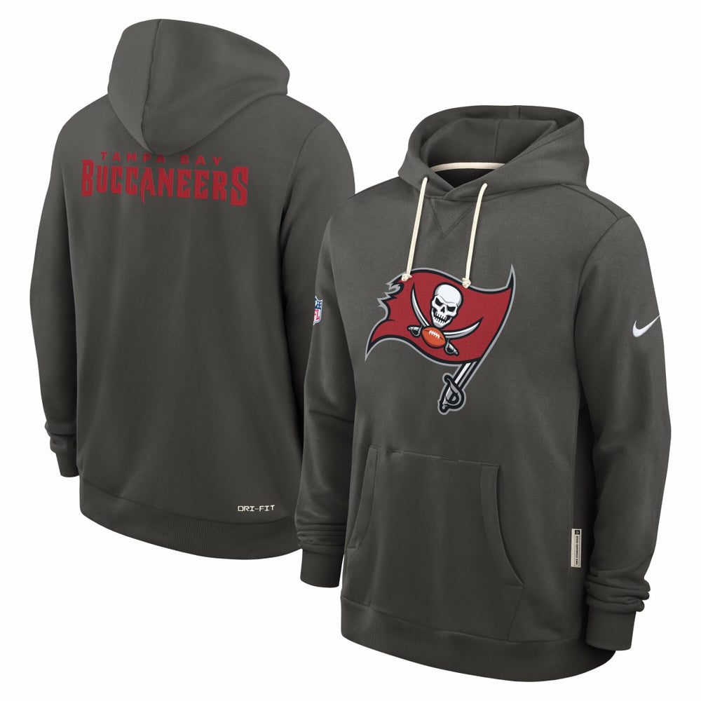Tampa Bay Buccaneers Sideline Standard Issue Initial Home Dri-FIT Hoodie - Pewter | Nike sale