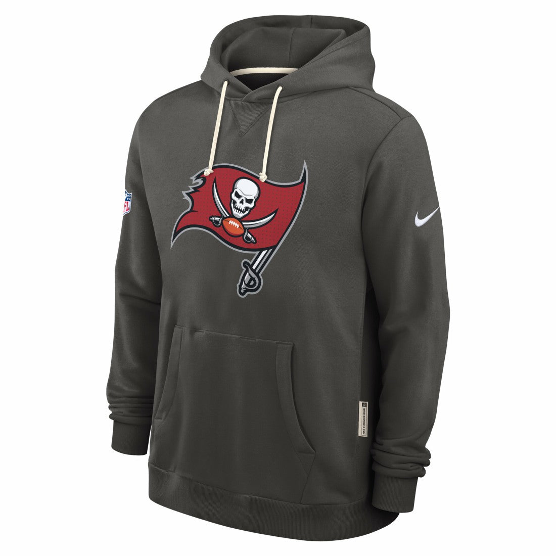 Tampa Bay Buccaneers Sideline Standard Issue Initial Home Dri-FIT Hoodie - Pewter | Nike sale